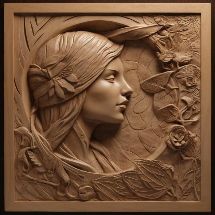 نموذج ثلاثي الأبعاد لآلة CNC 3D Art 